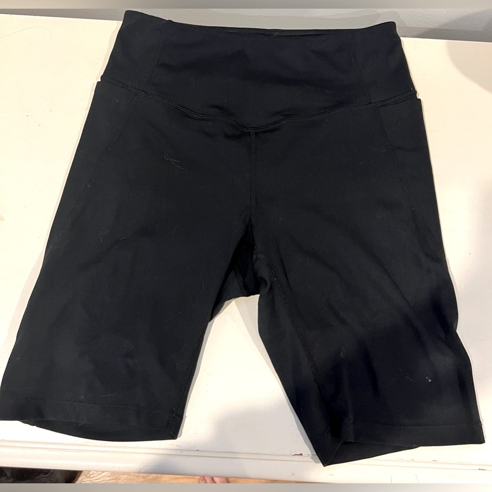 Black Zella Bike Shorts Size S